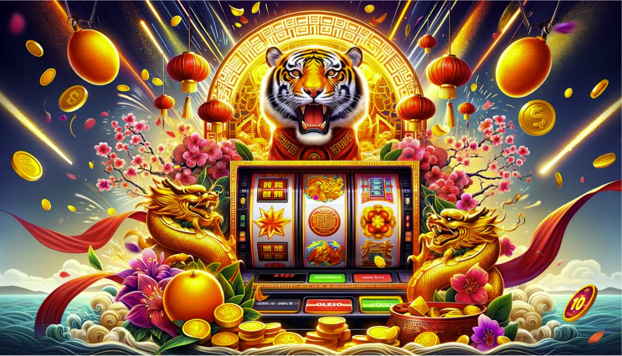 Panel navigasi Piggy Gold yang rapi